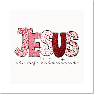 Christian Valentine Day Jesus Religious Valentine Women Girl Posters and Art